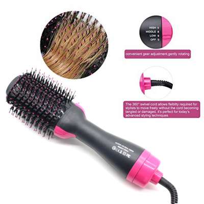 2020 Electric Professional Collection One-Step Hair Dryer Hot Air Brush 3 In 1 Hair Straightener